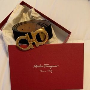 Salvatore Ferragamo belt is authentic